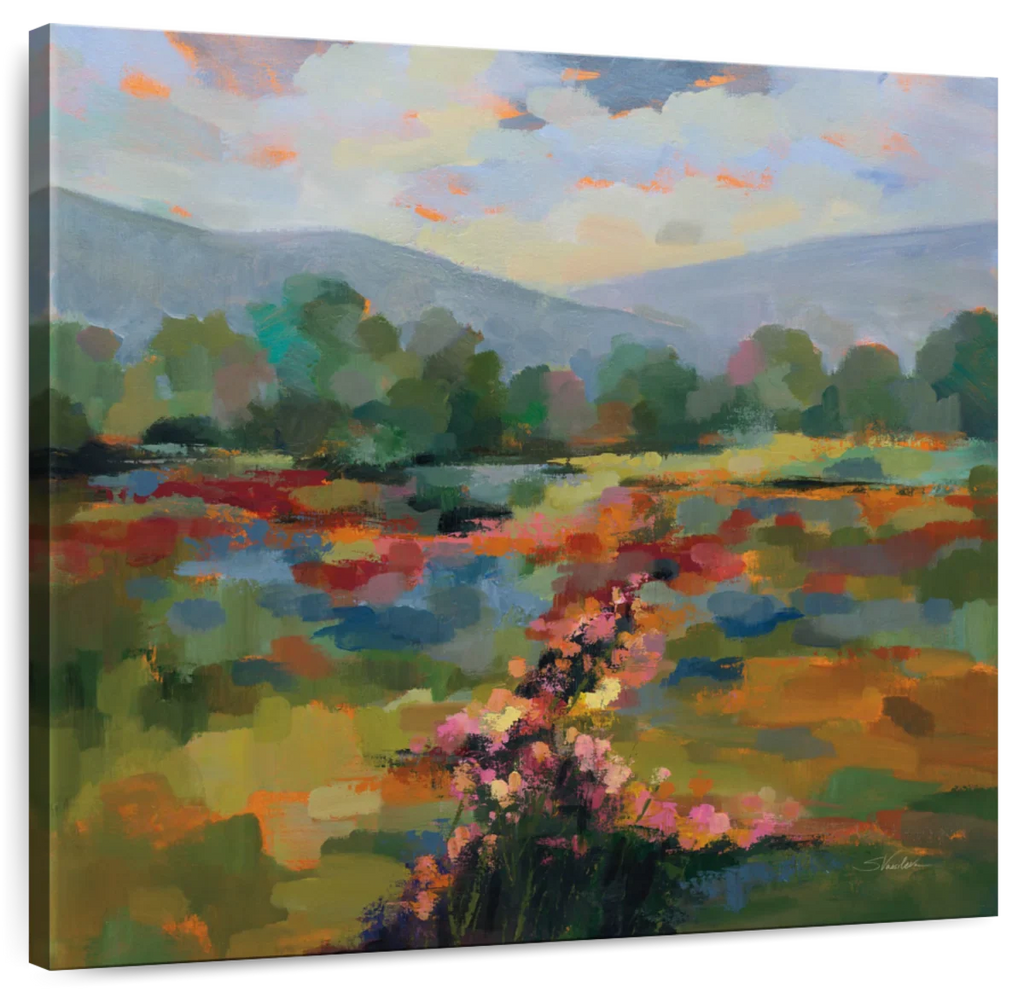 Floral Path Wall Art