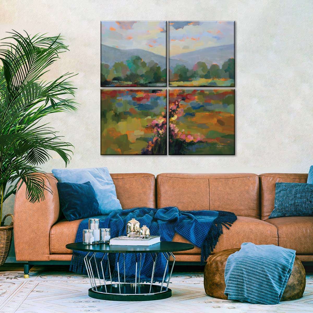 Floral Path Wall Art