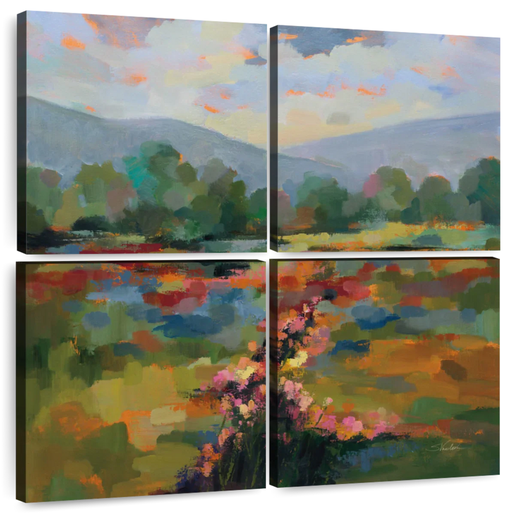 Floral Path Wall Art
