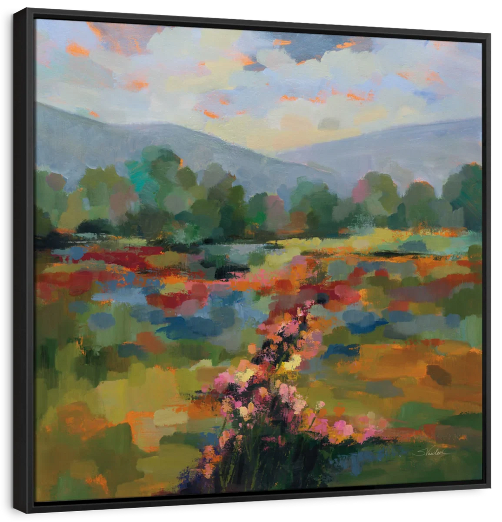 Floral Path Wall Art