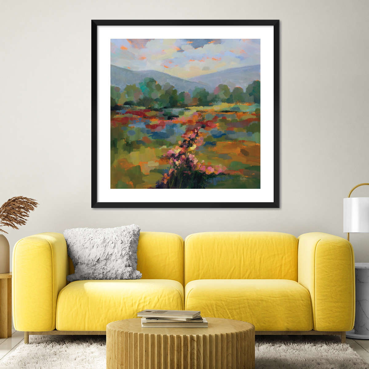 Floral Path Wall Art