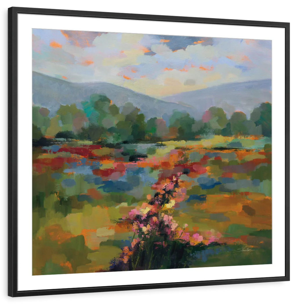 Floral Path Wall Art