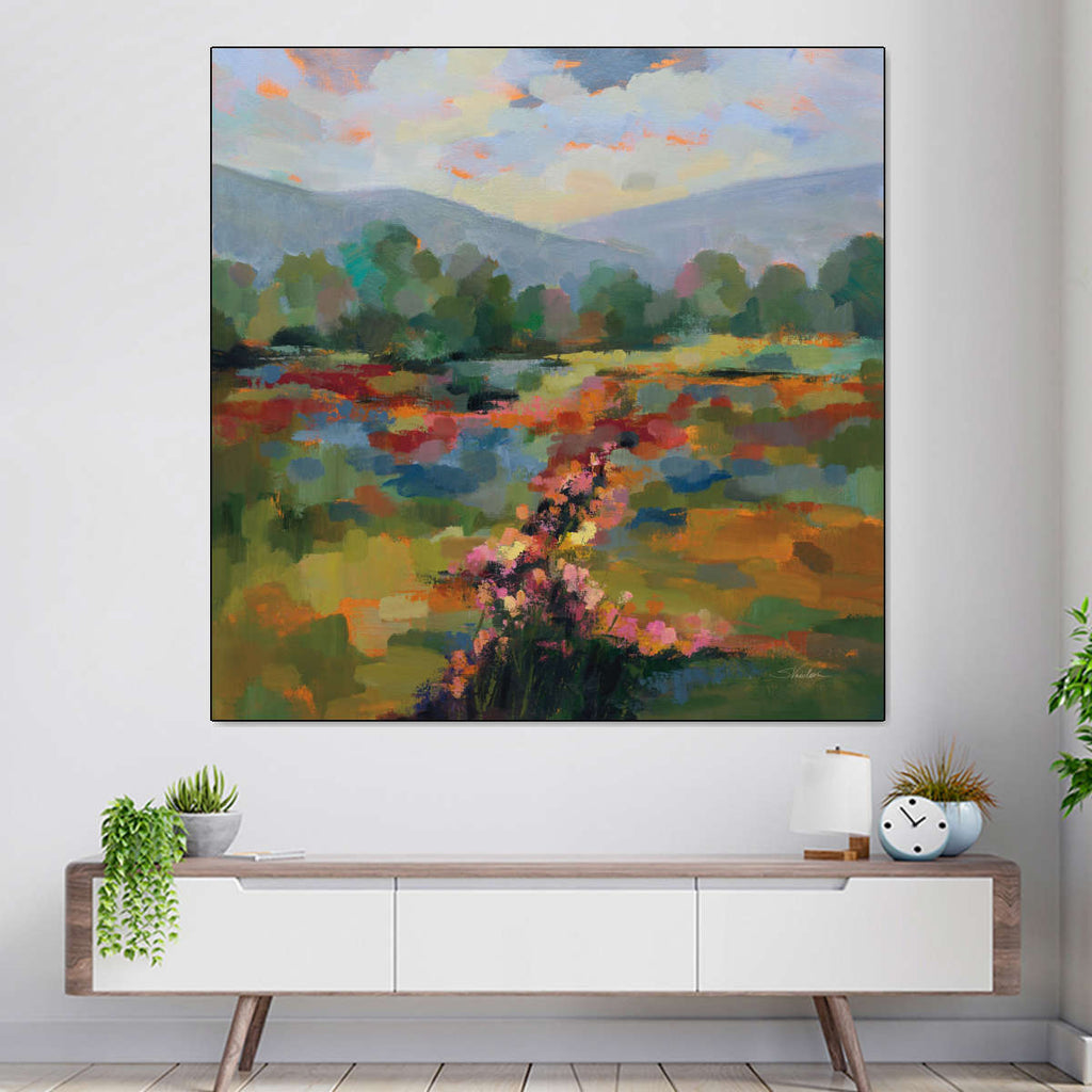 Floral Path Wall Art