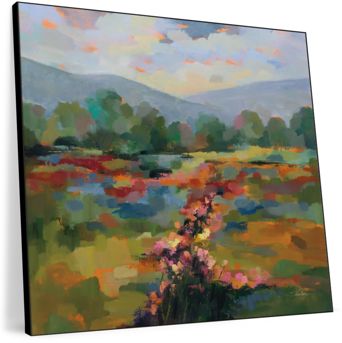 Floral Path Wall Art