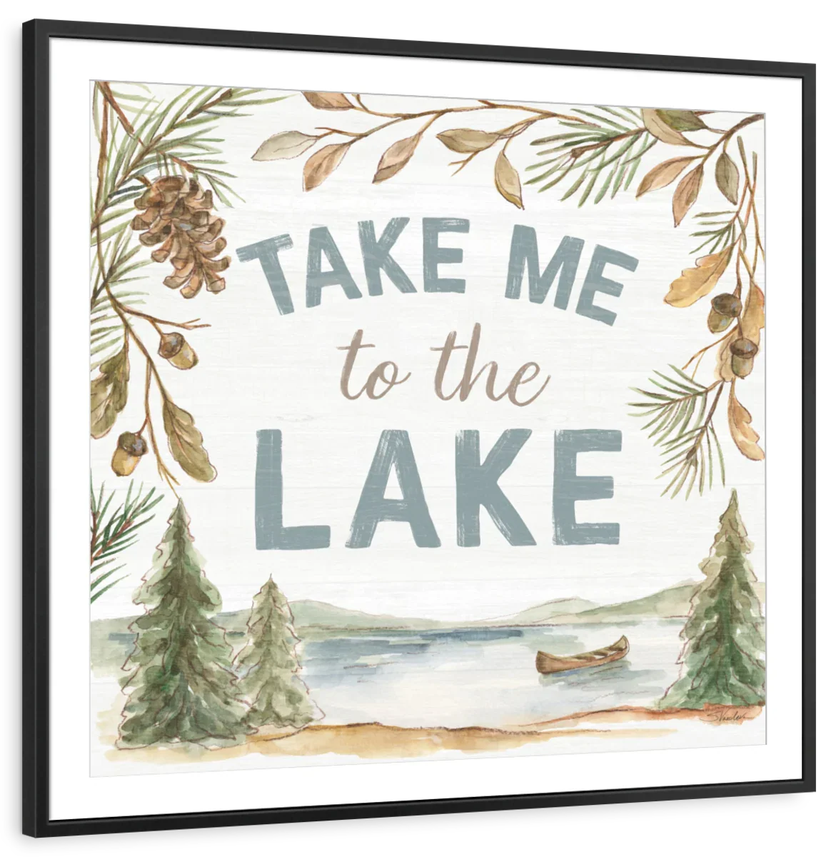 Rustic Retreat II Wall Art