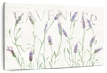 Simple Lavender Fields I Wall Art