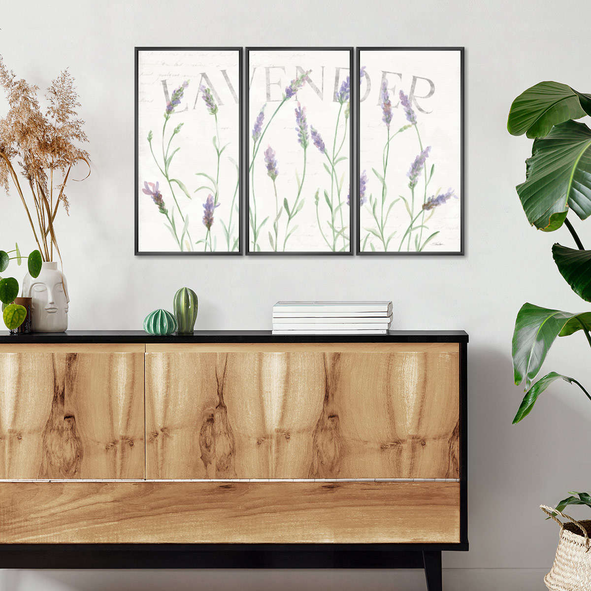 Simple Lavender Fields I Wall Art