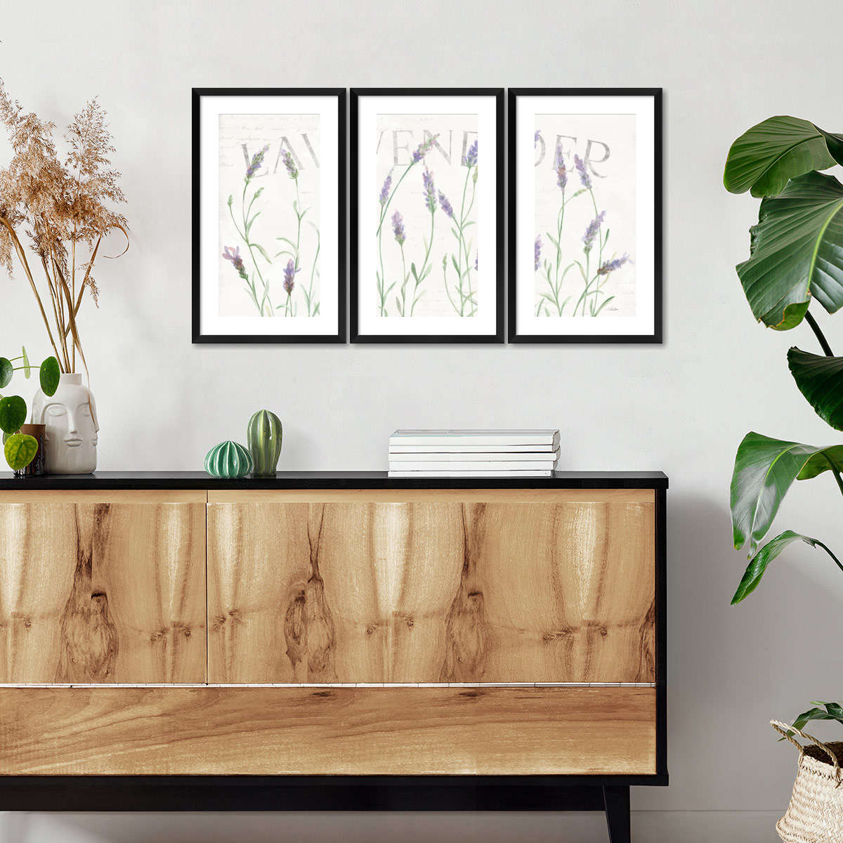 Simple Lavender Fields I Wall Art