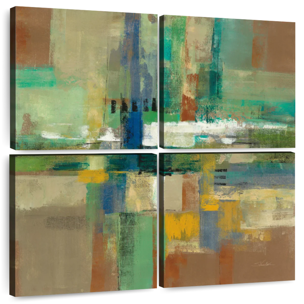Abstract Harbor View Wall Art