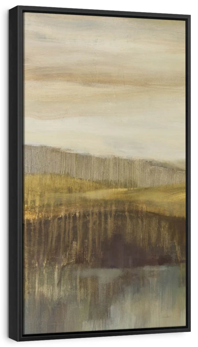Hills By The River Triptych I Wall Art