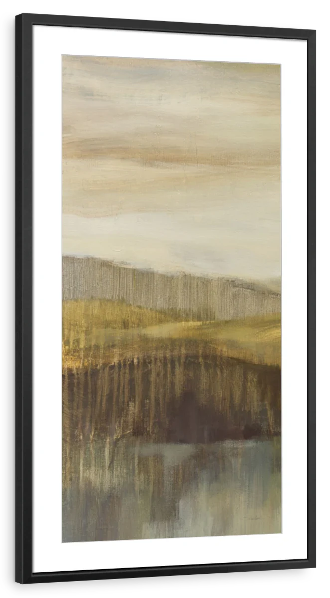 Hills By The River Triptych I Wall Art