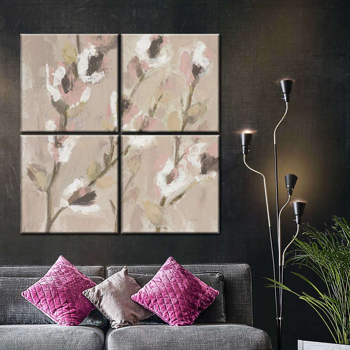 Whimsical Branch I Neutral Wall Art