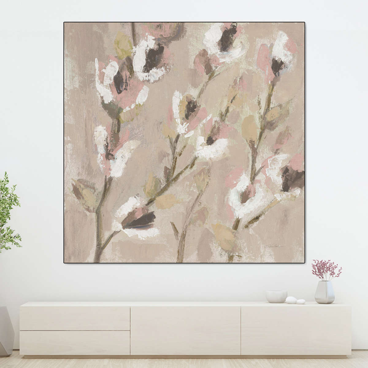 Whimsical Branch I Neutral Wall Art