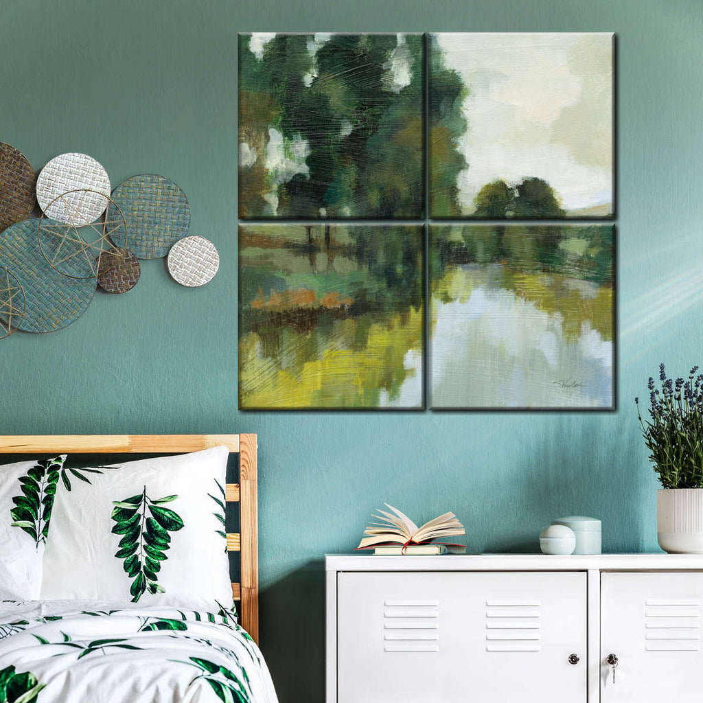 Willows By The Pond I Wall Art