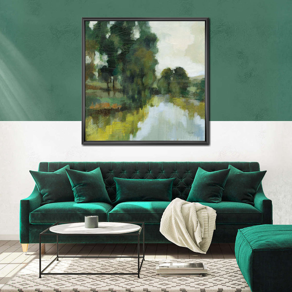 Willows By The Pond I Wall Art