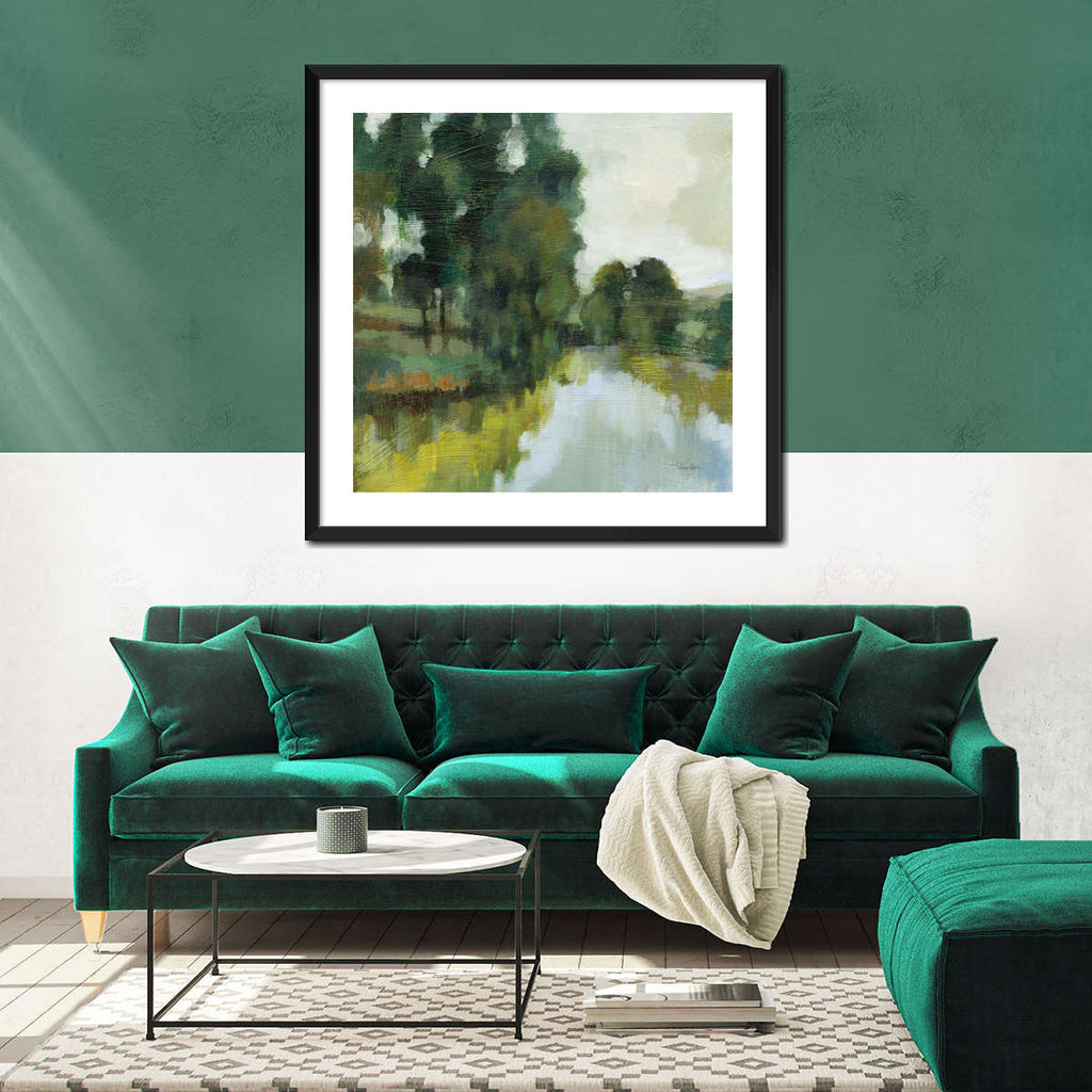 Willows By The Pond I Wall Art