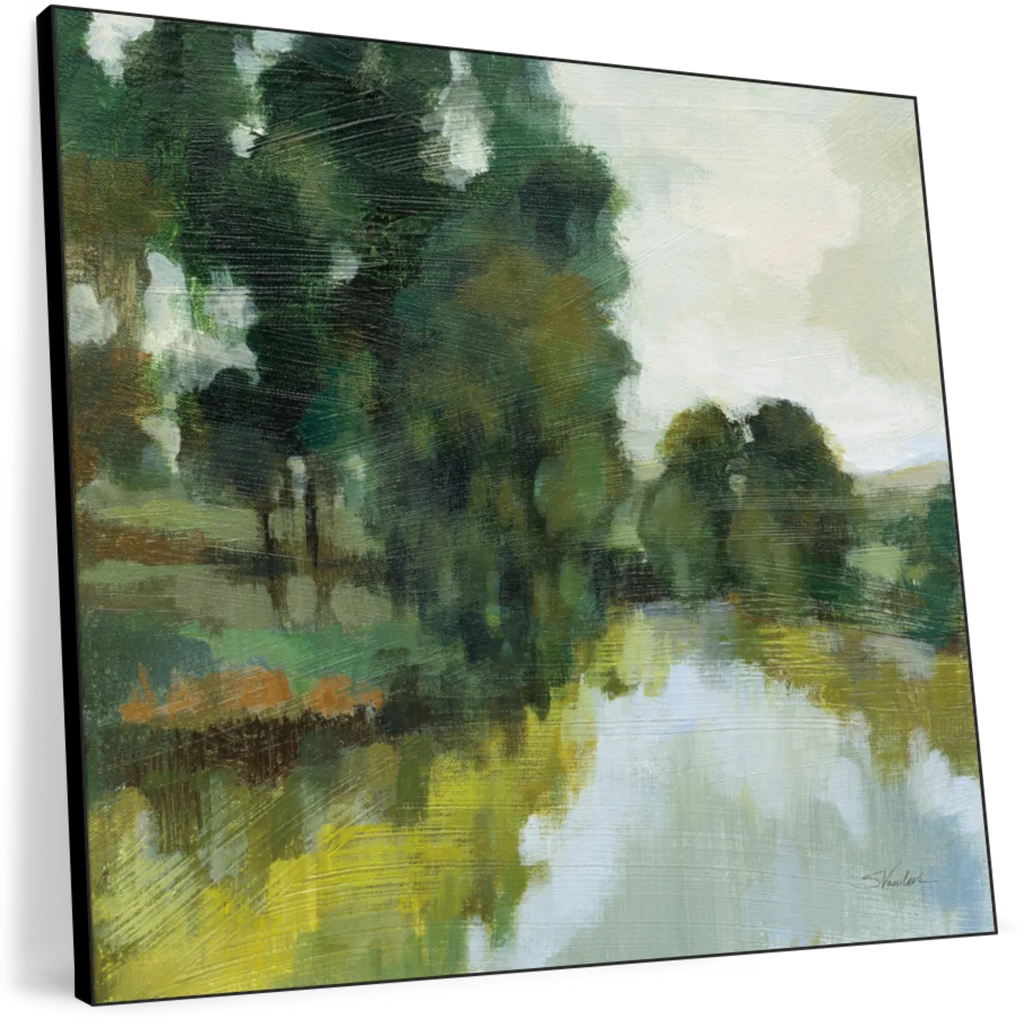 Willows By The Pond I Wall Art