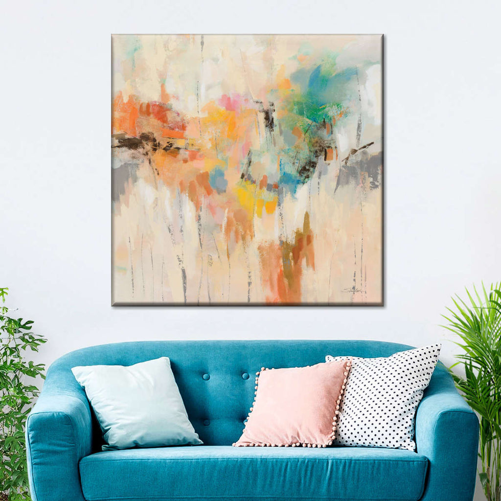 Abstract Merry Go Round Wall Art