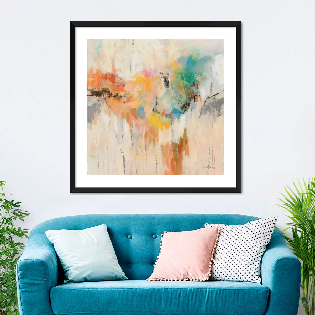 Abstract Merry Go Round Wall Art