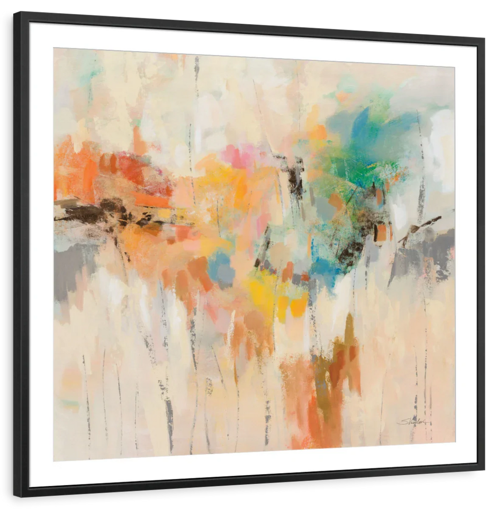 Abstract Merry Go Round Wall Art