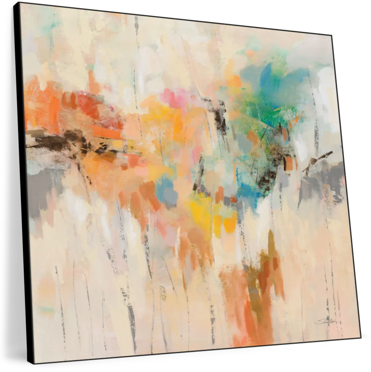 Abstract Merry Go Round Wall Art