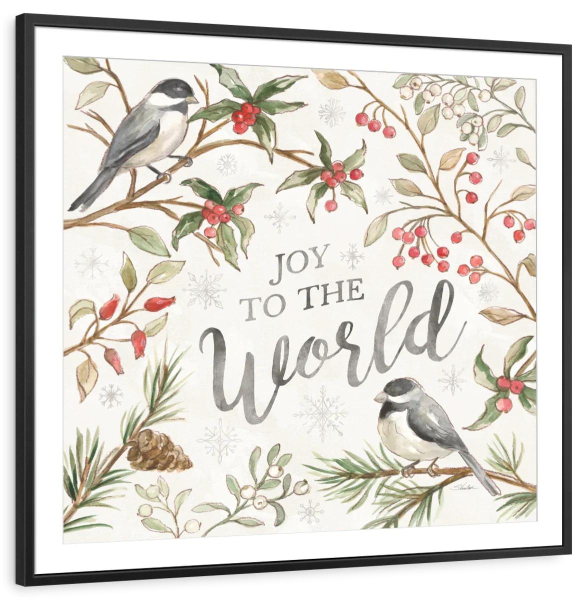 Winter Harmony V Wall Art