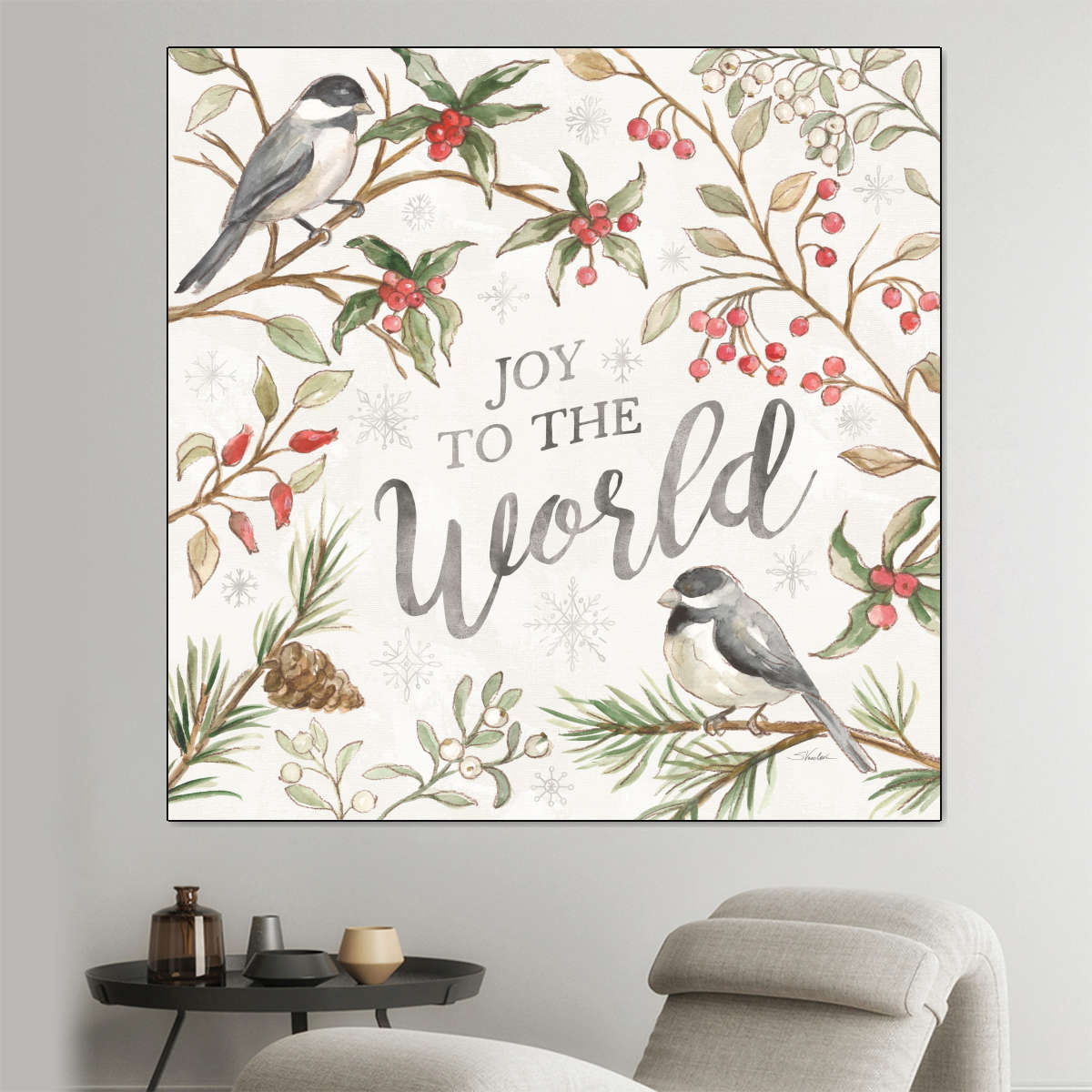 Winter Harmony V Wall Art