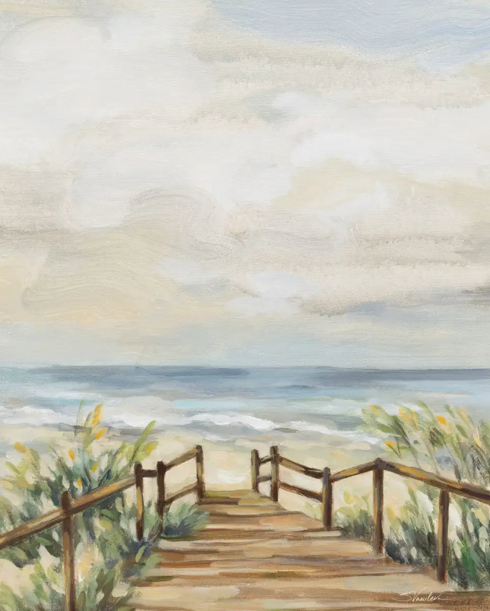 A Moment At The Beach Wall Art