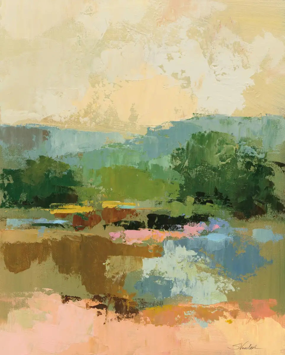 Across The River View I Wall Art