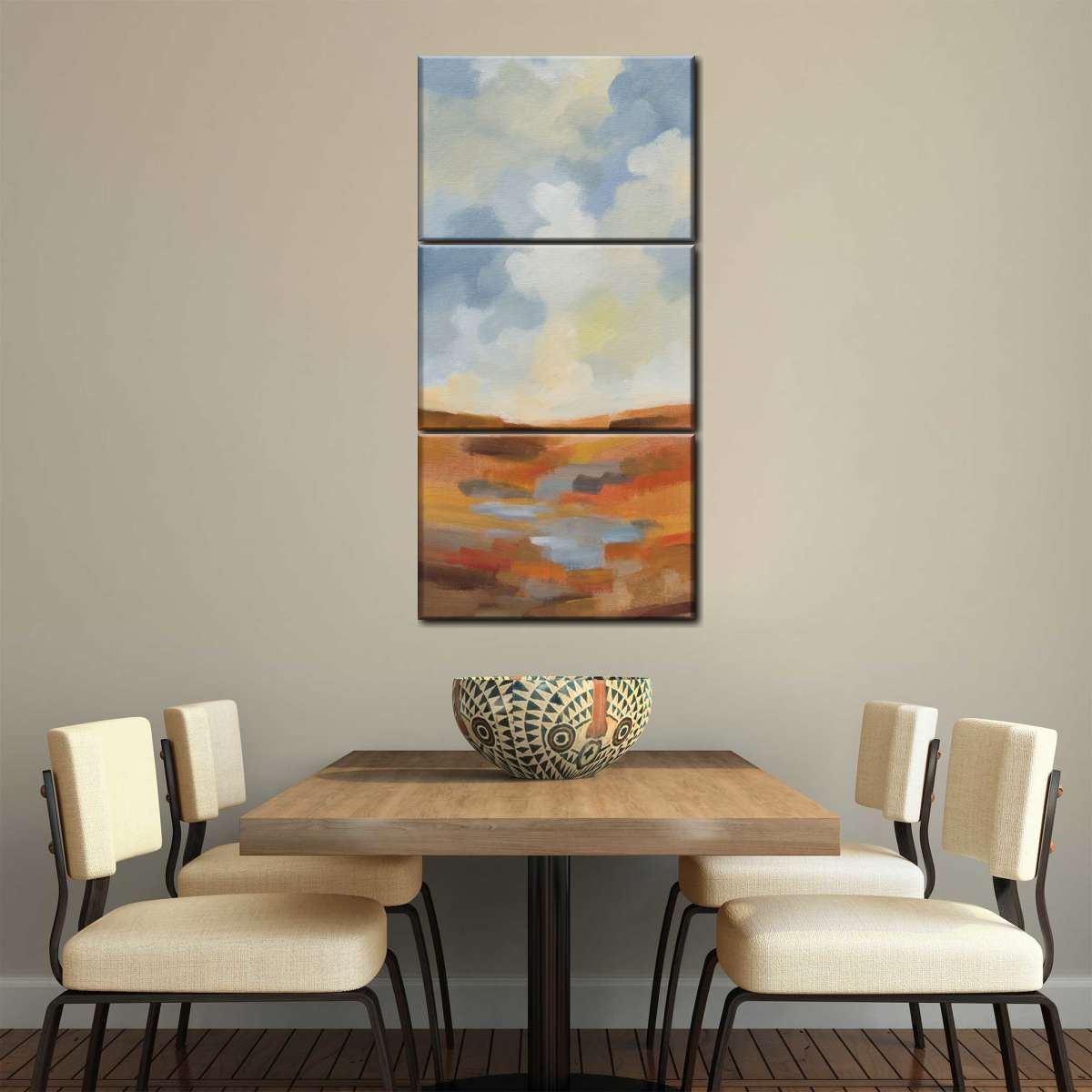Earth And Sky Trio I Wall Art