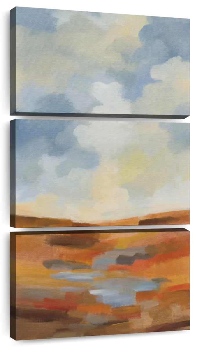Earth And Sky Trio I Wall Art