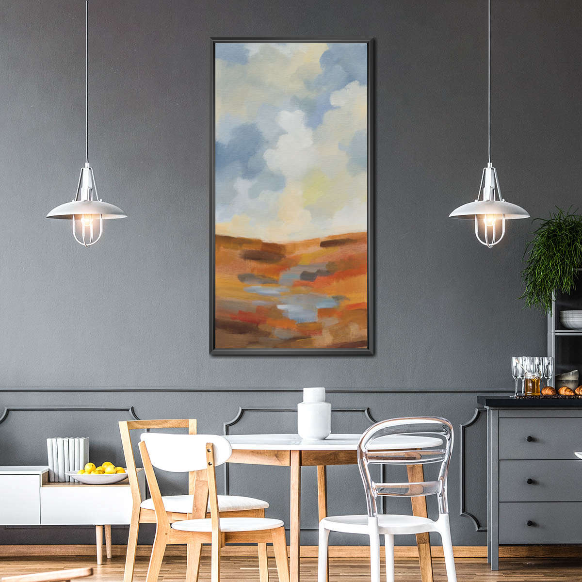 Earth And Sky Trio I Wall Art