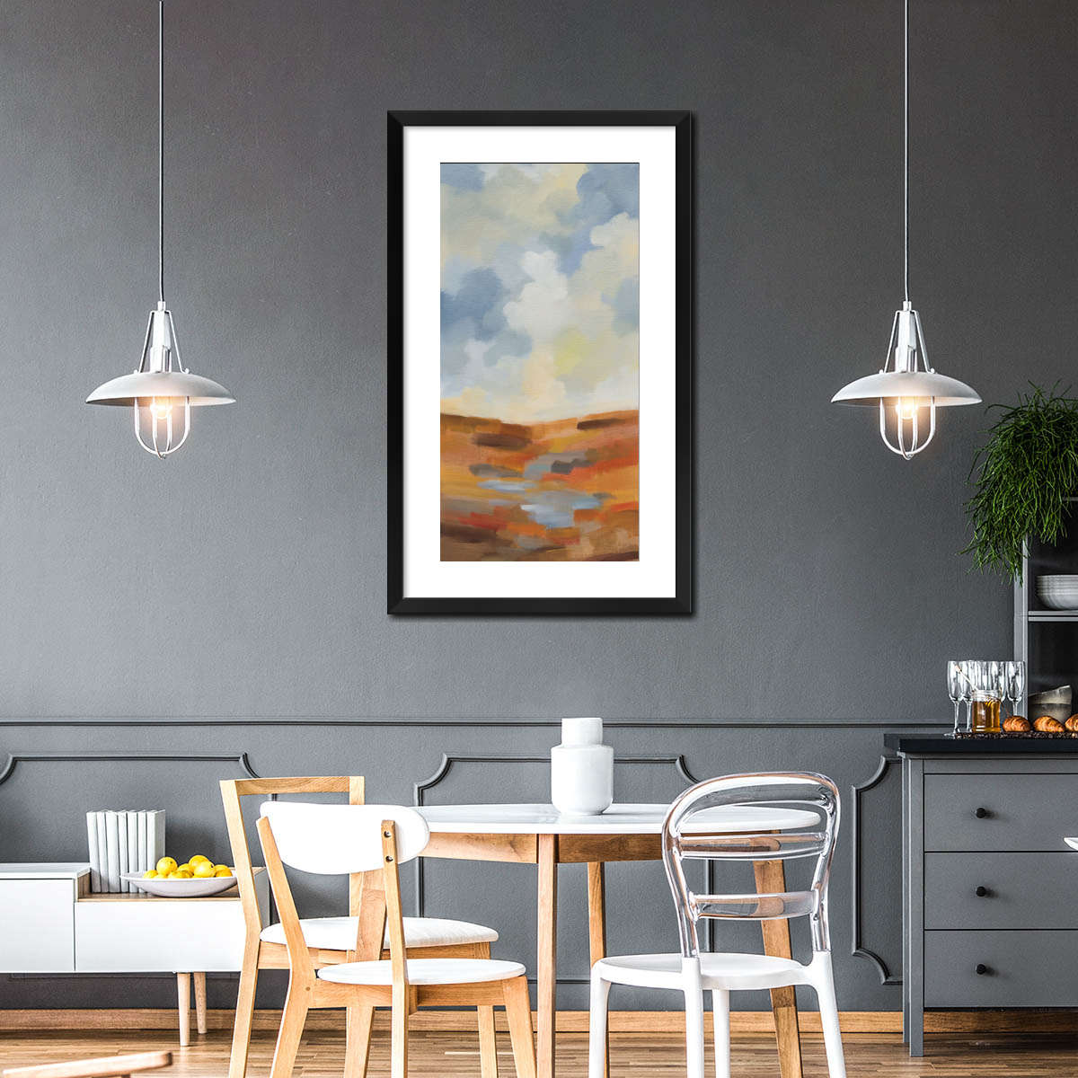 Earth And Sky Trio I Wall Art