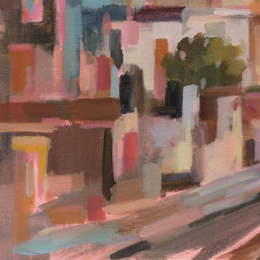 California Sunrise Street Wall Art