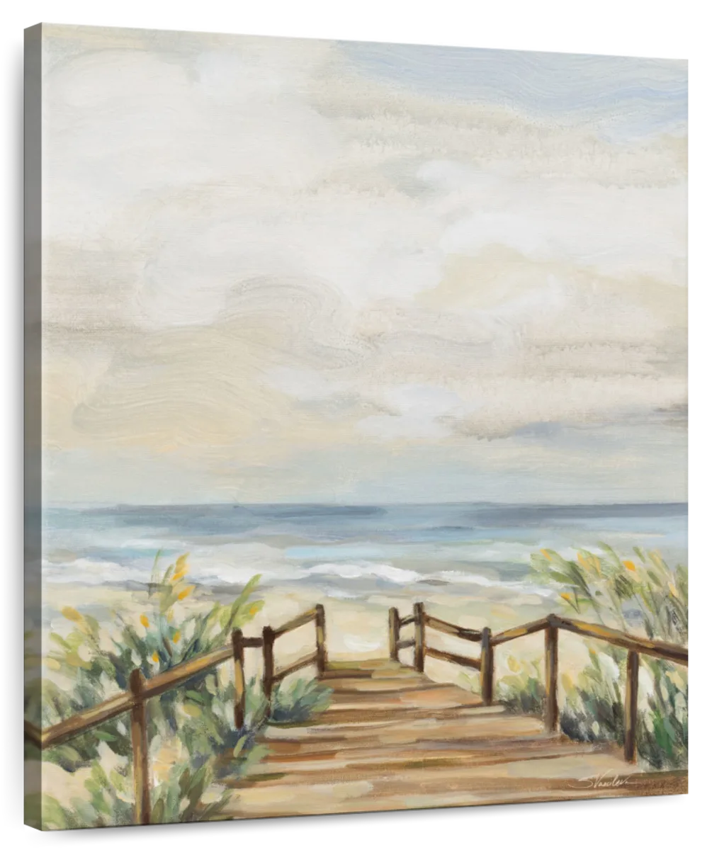 A Moment At The Beach Wall Art