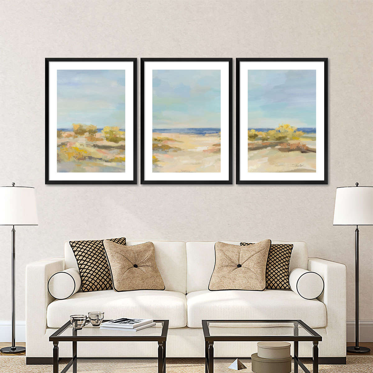 Sunshine Dunes Wall Art