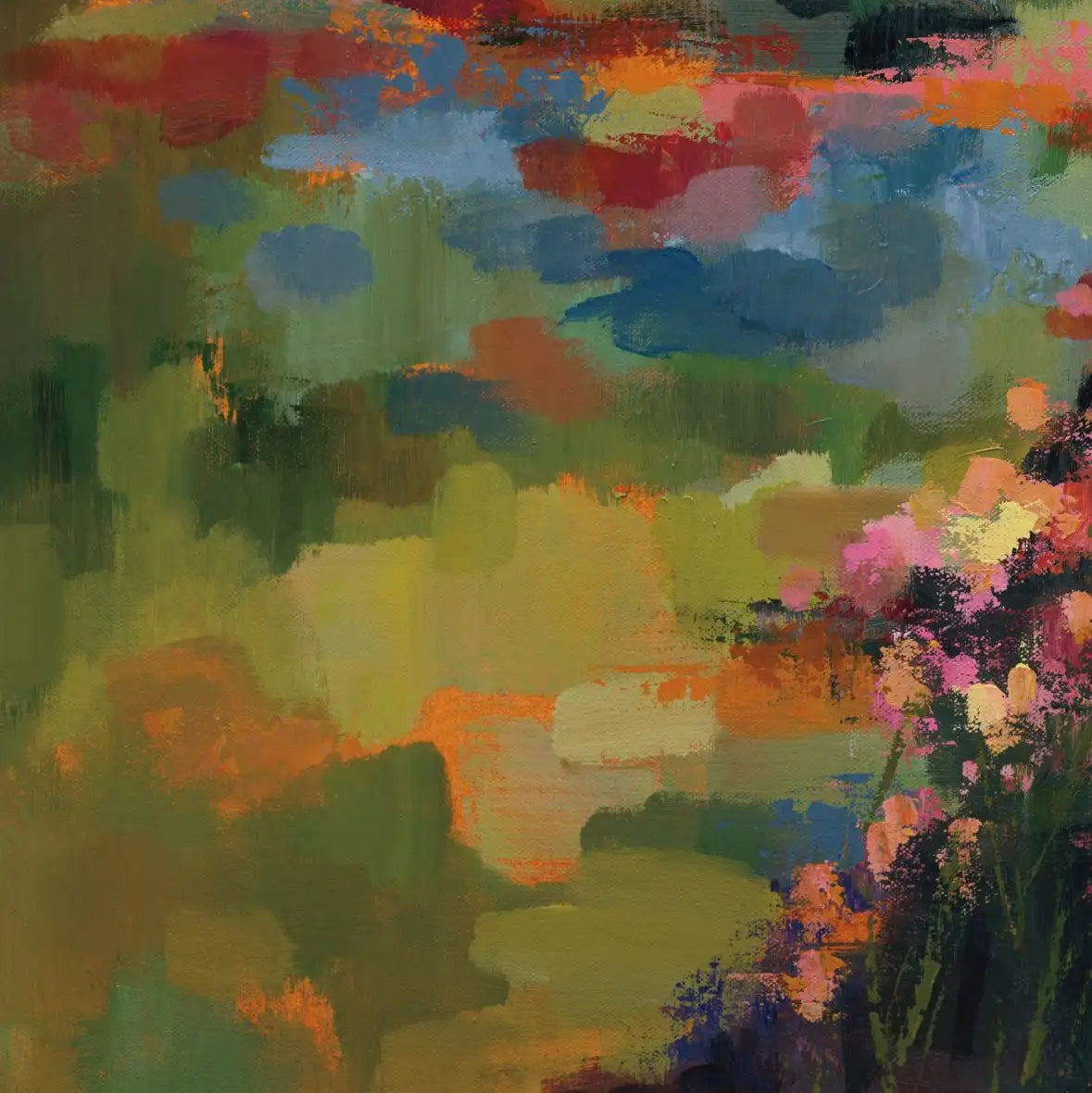 Floral Path Wall Art