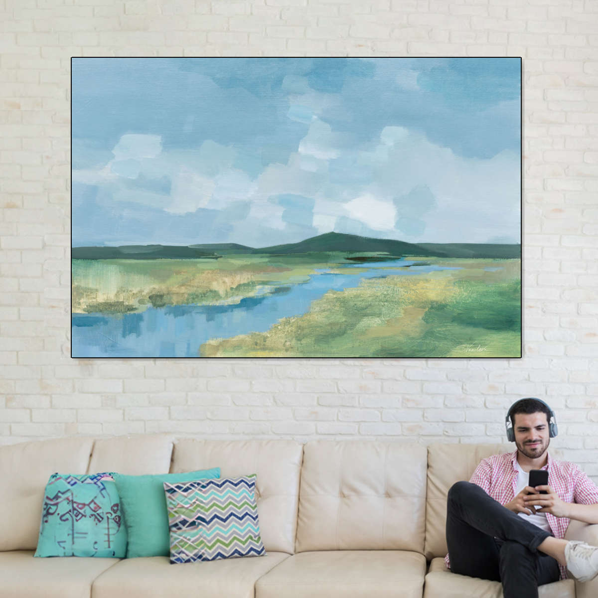 Meanders V2 Wall Art