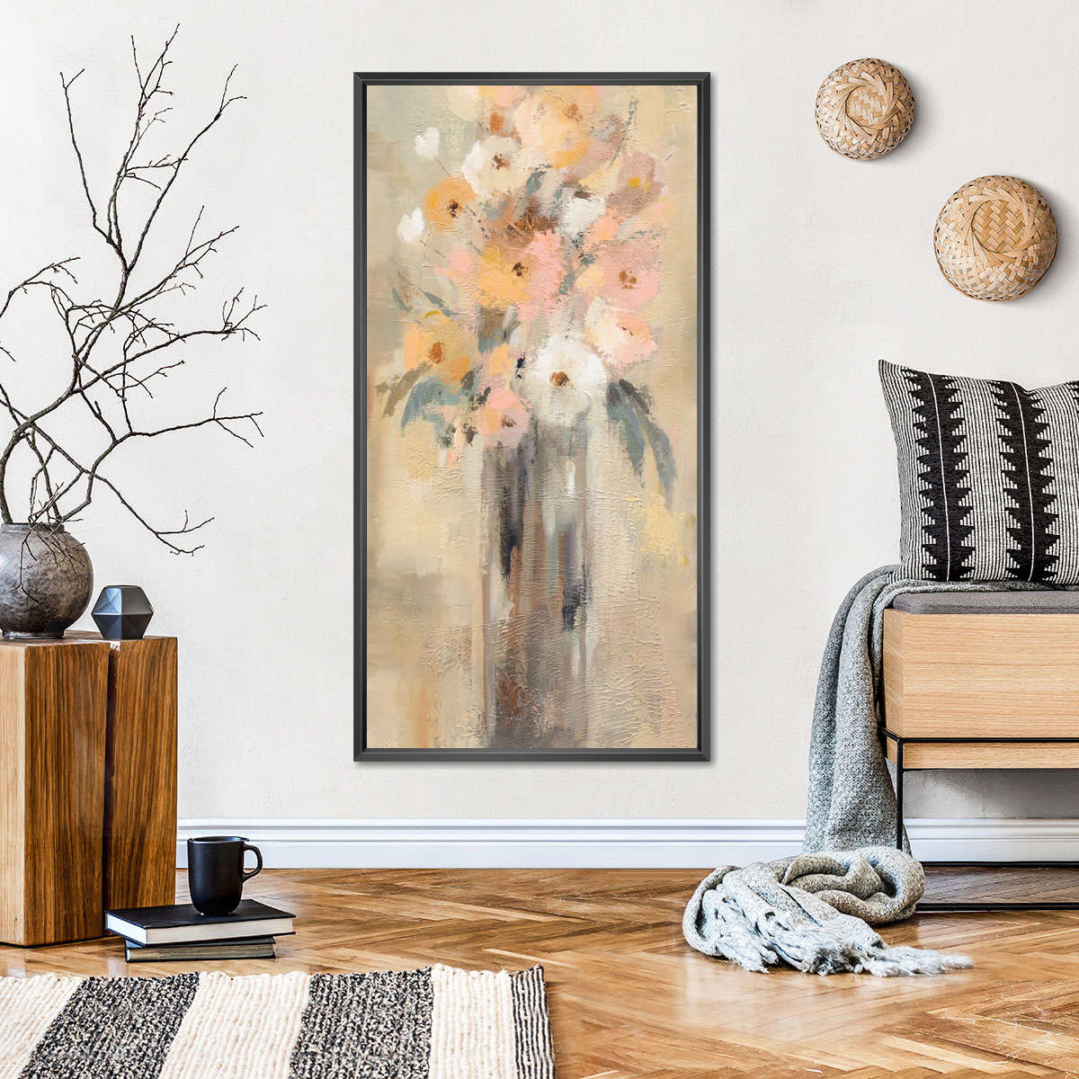 Textured Floral II Wall Art