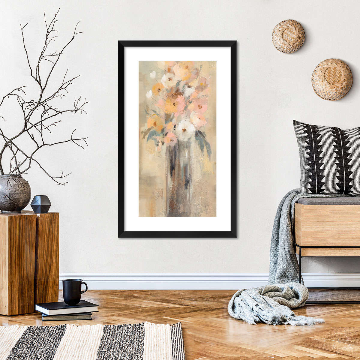 Textured Floral II Wall Art
