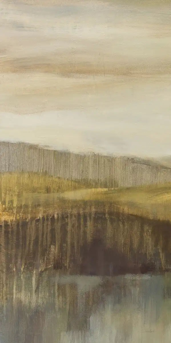 Hills By The River Triptych I Wall Art