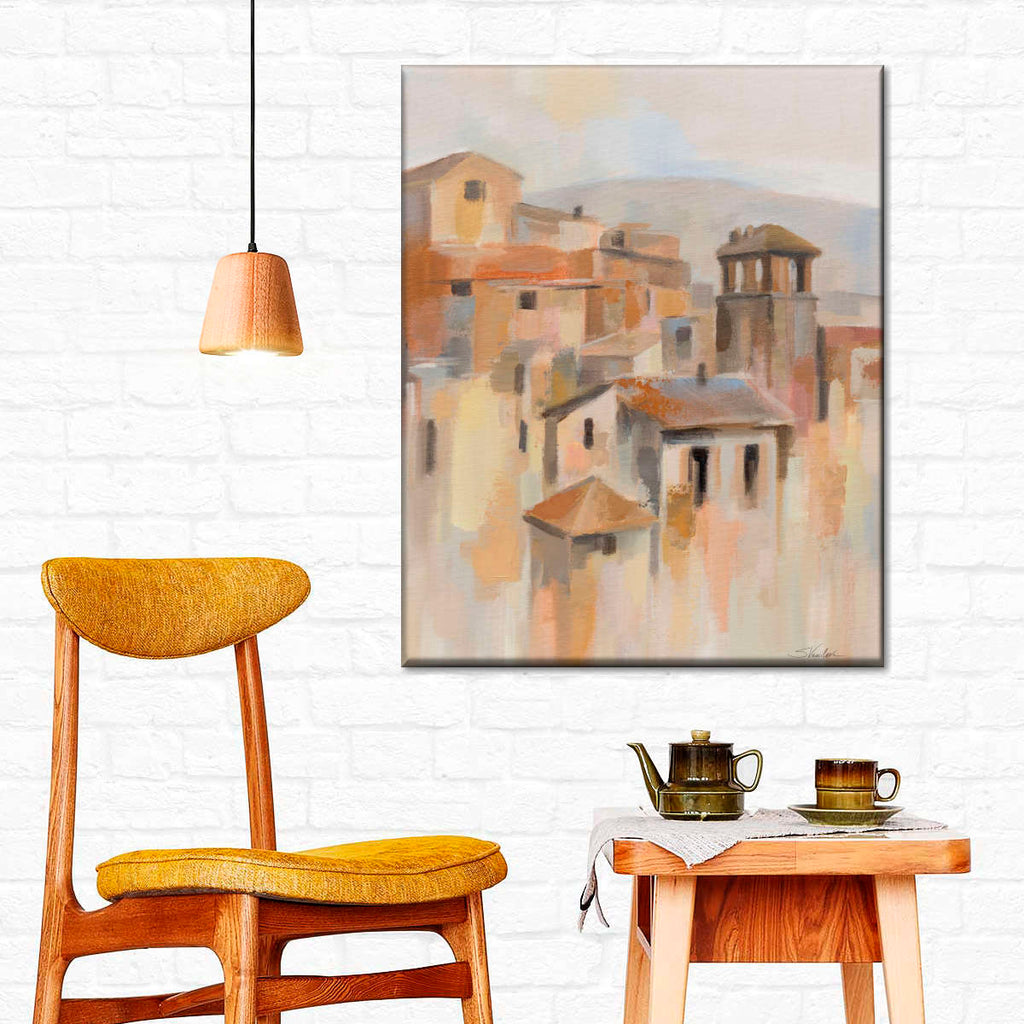 Town In Umbria II Wall Art