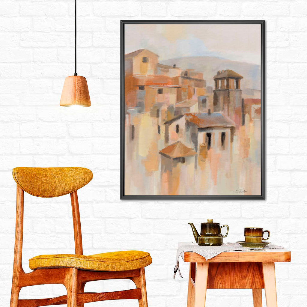 Town In Umbria II Wall Art