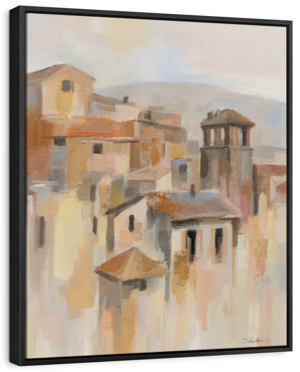 Town In Umbria II Wall Art