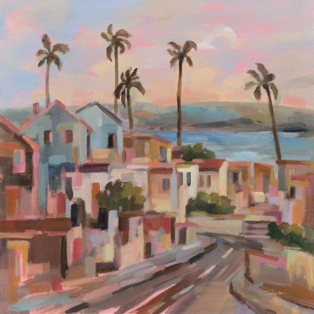 California Sunrise Street Wall Art