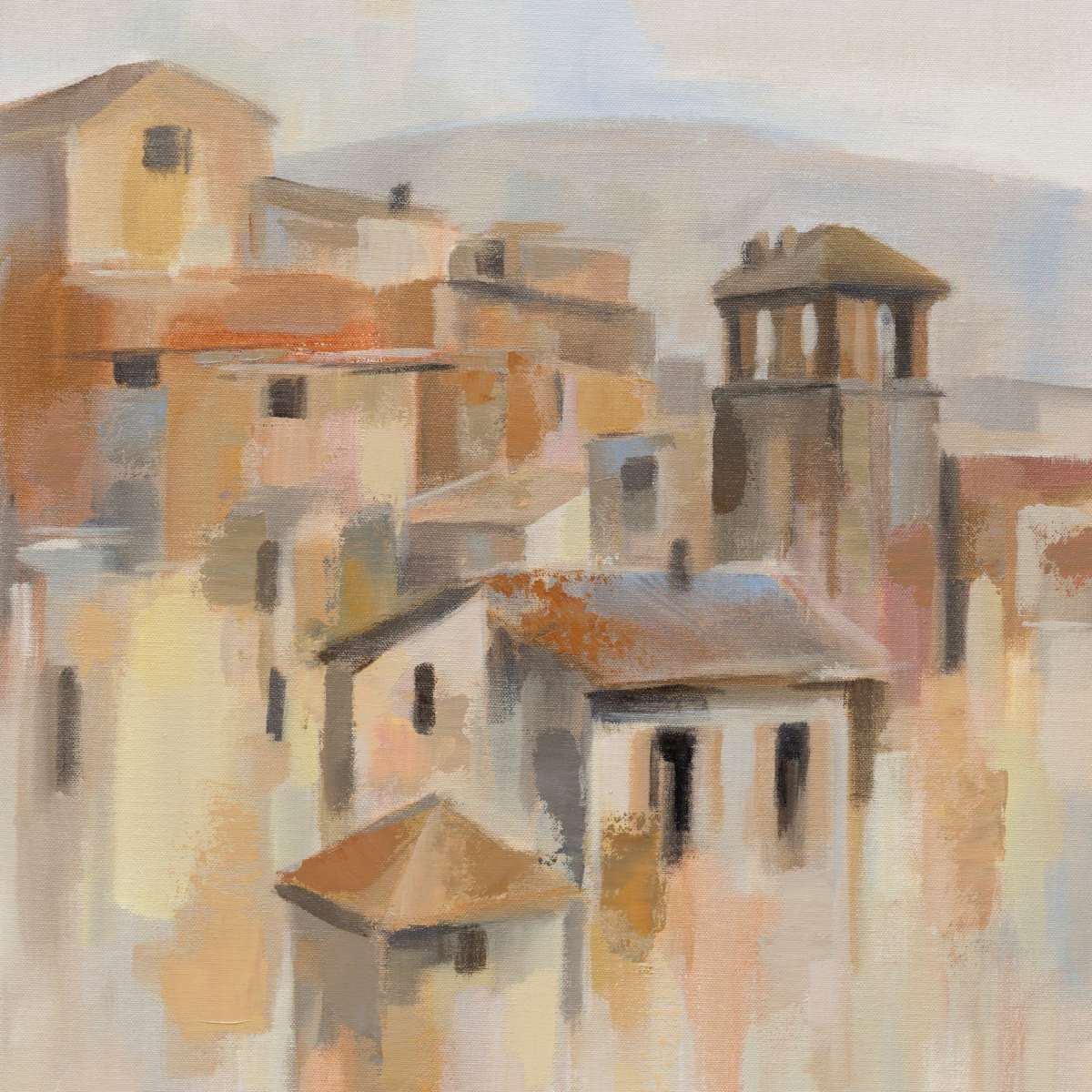 Town In Umbria II Wall Art
