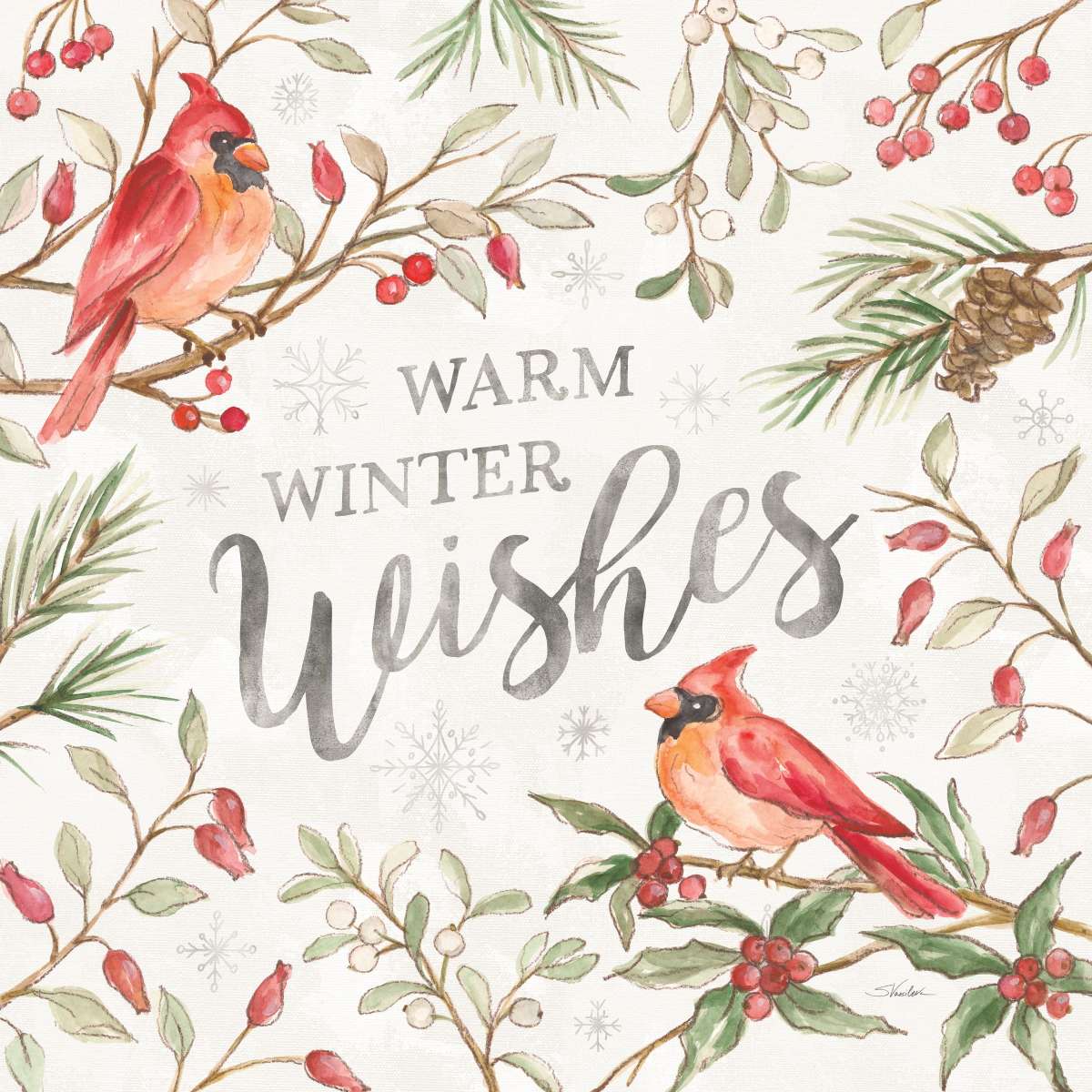 Winter Harmony III Wall Art