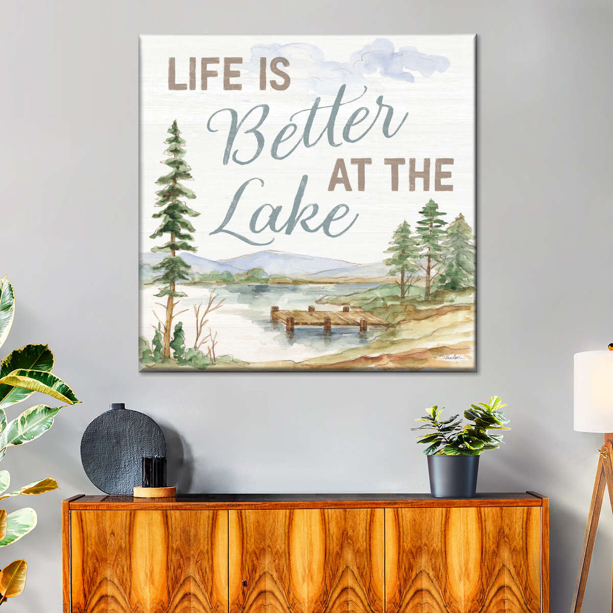 Rustic Retreat VI Wall Art