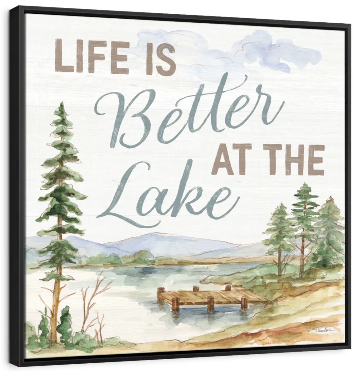 Rustic Retreat VI Wall Art