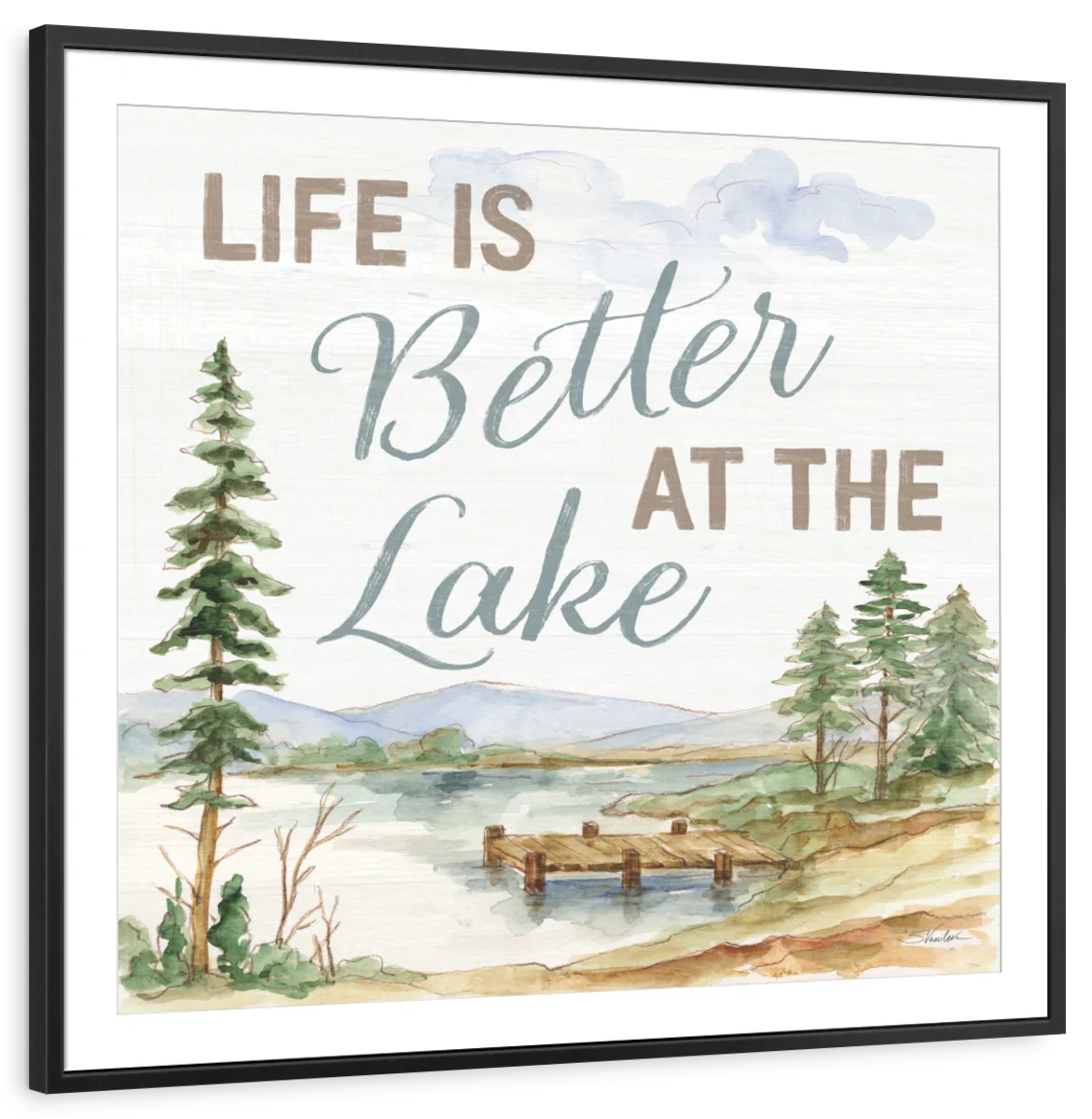 Rustic Retreat VI Wall Art